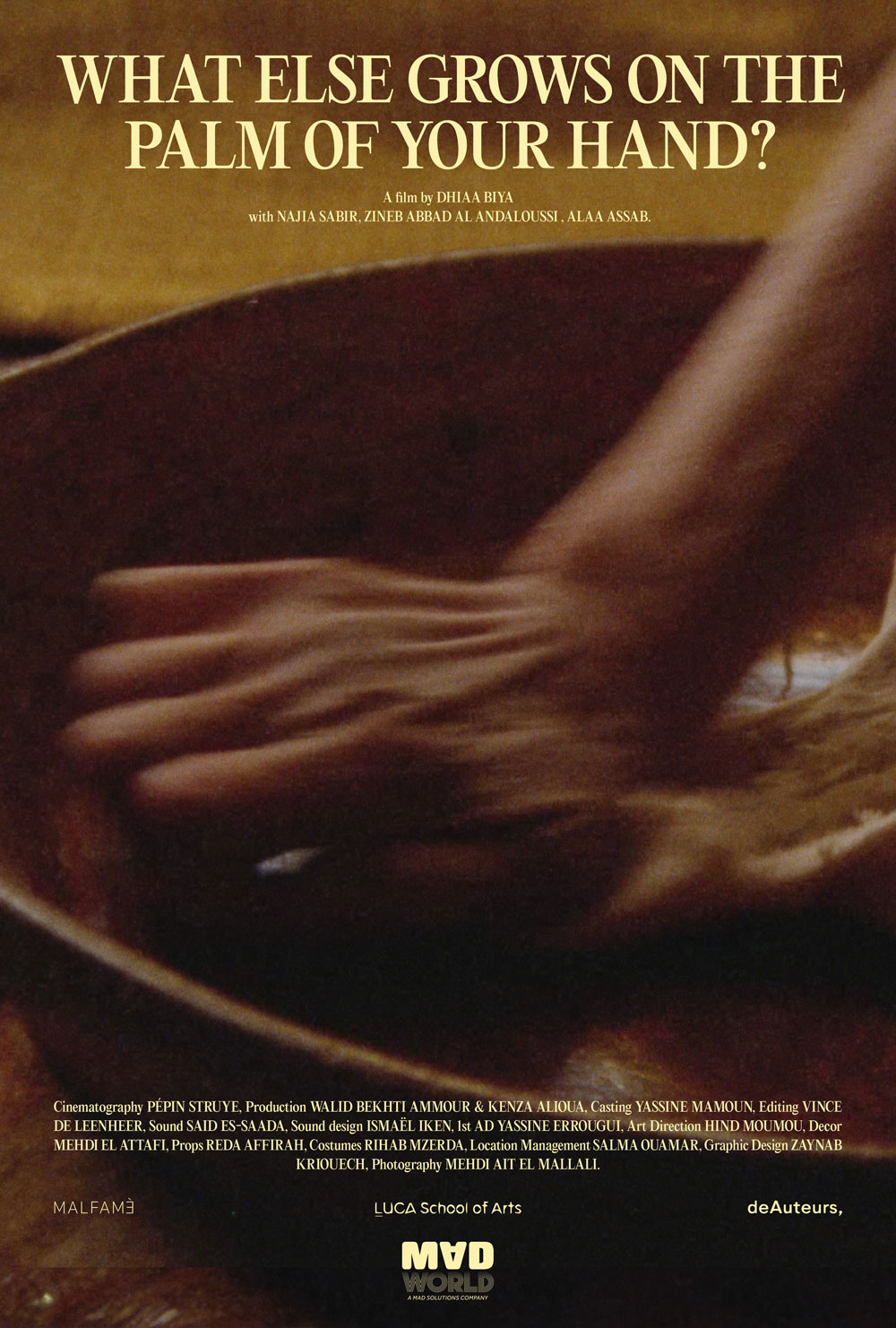 what else grows on the palm of your hand?